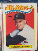 80s/90s Roger Clemens Trading Cards