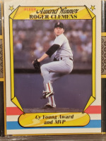 80s/90s Roger Clemens Trading Cards