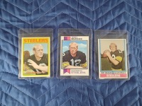 (3) Terry Bradshaw Trading Cards