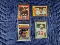 (4) O.J. Simpson Trading Cards