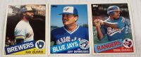 1980s Baseball Trading Cards