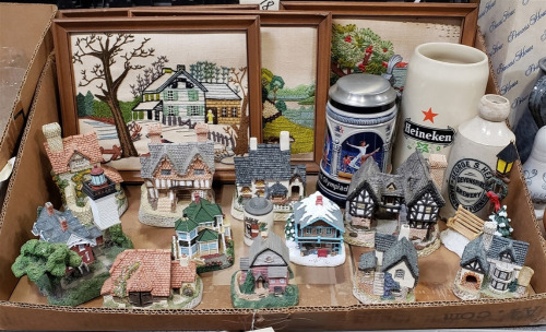 Miniture Houses, Beer Steins, & More