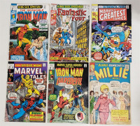 (6) Vintage Marvel Comics