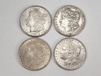 (4) Morgan $1 Coins