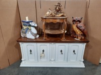 Buffet Table and Figurines