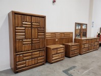 Lane 1960s Mid-Century Modern Bedroom Set