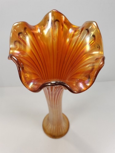 Carnival Glass Vase