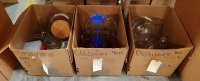 (3) Ctns Glassware