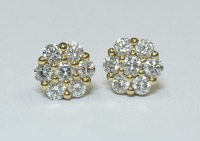 14KY Gold & Diamond Earrings (Pompano Beach, FL)