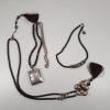 Sterling and SIlver-Tone Beaded Necklaces