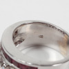 18K Diamond and Ruby Ring - 6