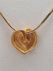 18K Gold Heart Necklace - 6