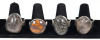 Sterling SIlver RIngs - 8