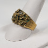 14K Gold Ring w/ Clear Stones - 3