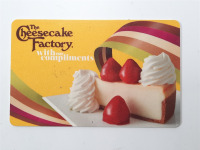 $25 Cheesecake Factory Gift Card