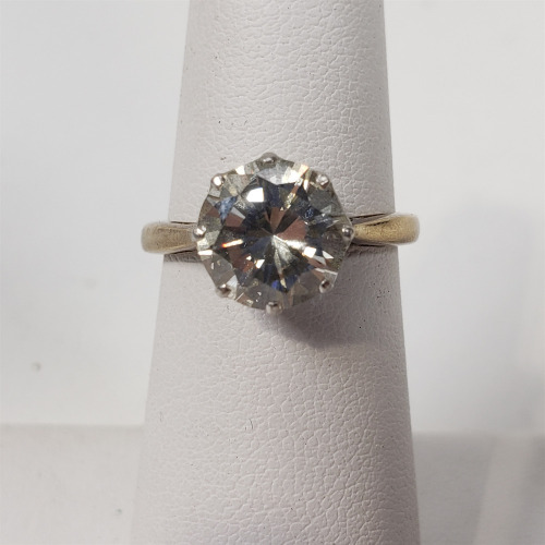 22K Gold Diamond Ring