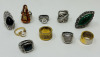 Costume & Gold Rings - 8