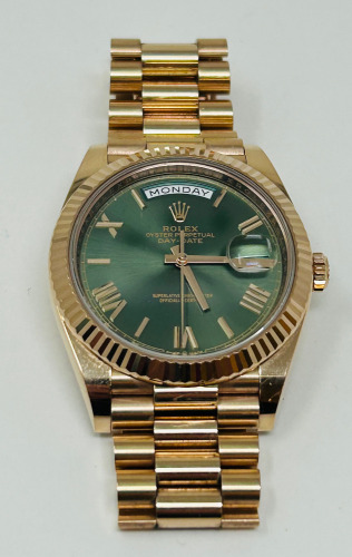 Rolex 18K Gold Day-Date Watch