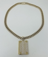 14K Gold & Diamond Pendant Necklace
