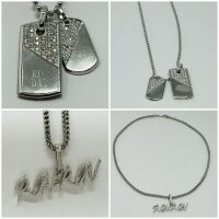 (2) 10K Gold Necklaces