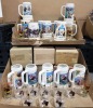 (2) Ctn Horse Steins & Glasses