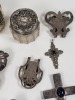 Vintage White Metal Accessories - 7