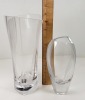 (2) Glass Vases - 2