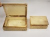 (2) Alabaster Boxes - 2