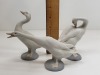 (3) LLADRO Geese Figurine - 2