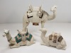 (3) Lenox Camel Figurines