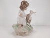 LLADRO Child w/ Deer Figurine - 3
