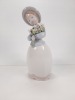 LLADRO Figurine Women W/ Flowers - 6