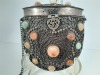 Vintage Metal Purse w/ Stones - 3