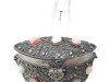 Vintage Metal Purse w/ Stones - 4