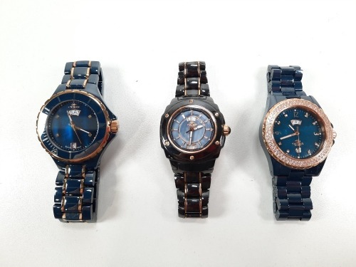 (3) Fashion Watches