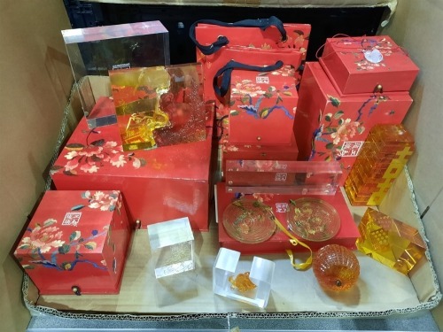 (1) Ctn LIULIGONGFANG Sculptures
