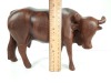 Wooden Cow Figurine - 2