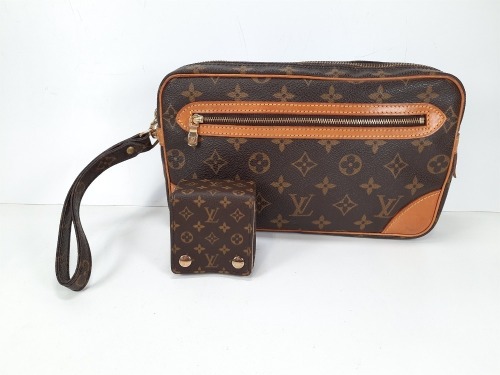 "LV" Pouch & Box