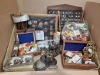 (1) Ctn Matches, Pins, Sterograph & Other Collectibles