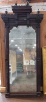 Antique Walnut Mirror