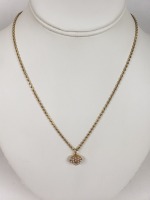 14K Heart Pendant Necklace
