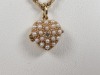 14K Heart Pendant Necklace - 2