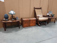 End Tables, Trunk, Rocking Chair, & More