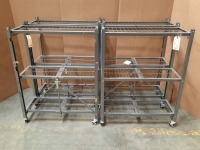 (4) Shelves w/ Wheels