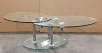 Glass Swival Table