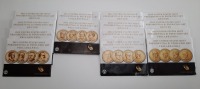 U.S. Mint Presidential $1 Four Coin Sets