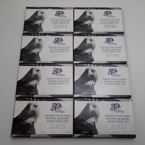 U.S. 50 State Quarter Silver Proof Set