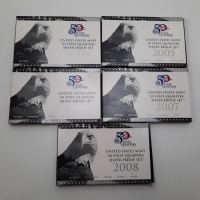 U.S. 50 State Quarter Silver Proof Set