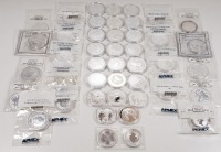 (44) Australian 1oz Silver Coins