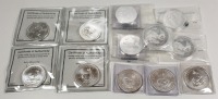 (12) African 1oz Silver Coins